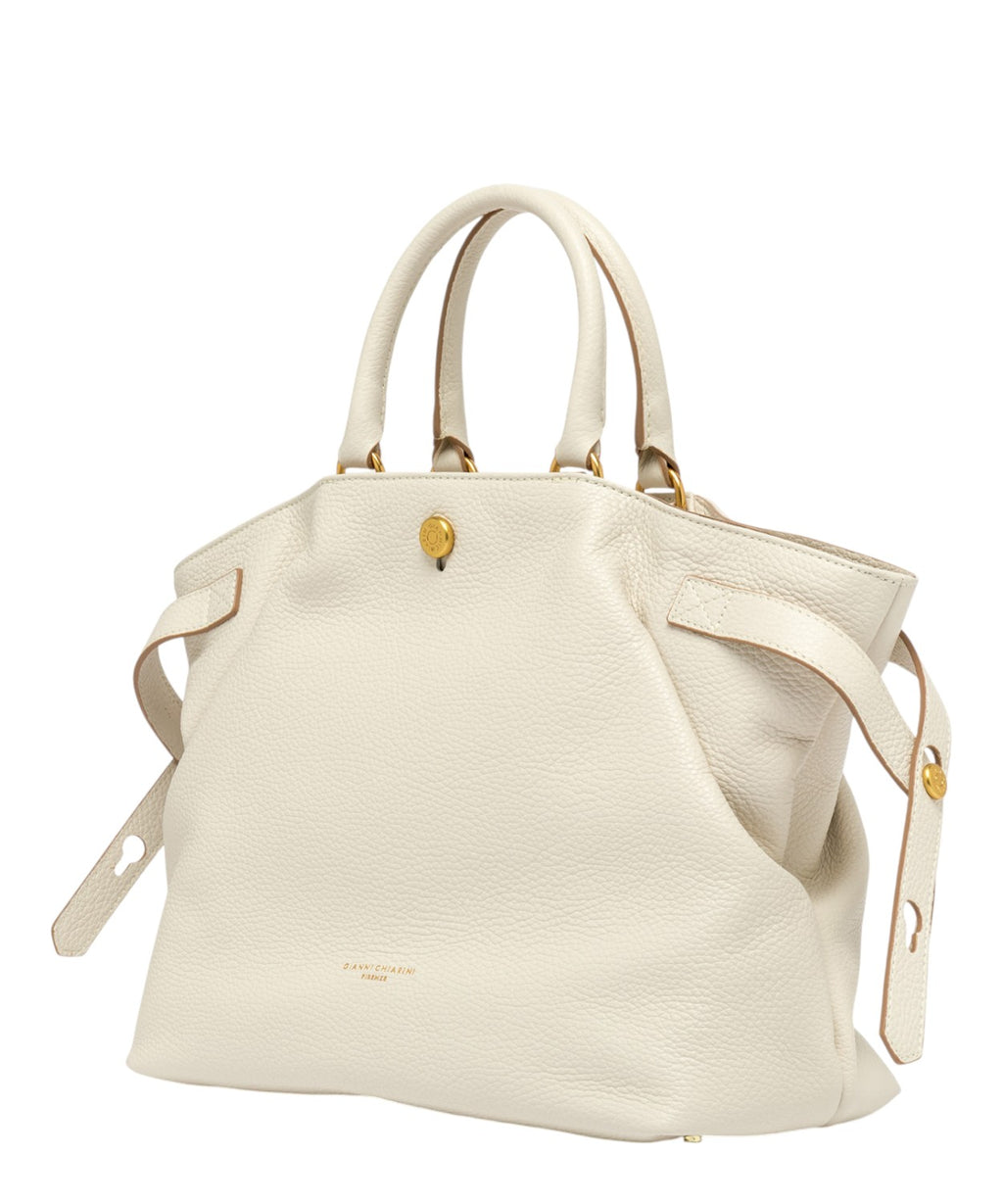 Claudette hammered leather bag