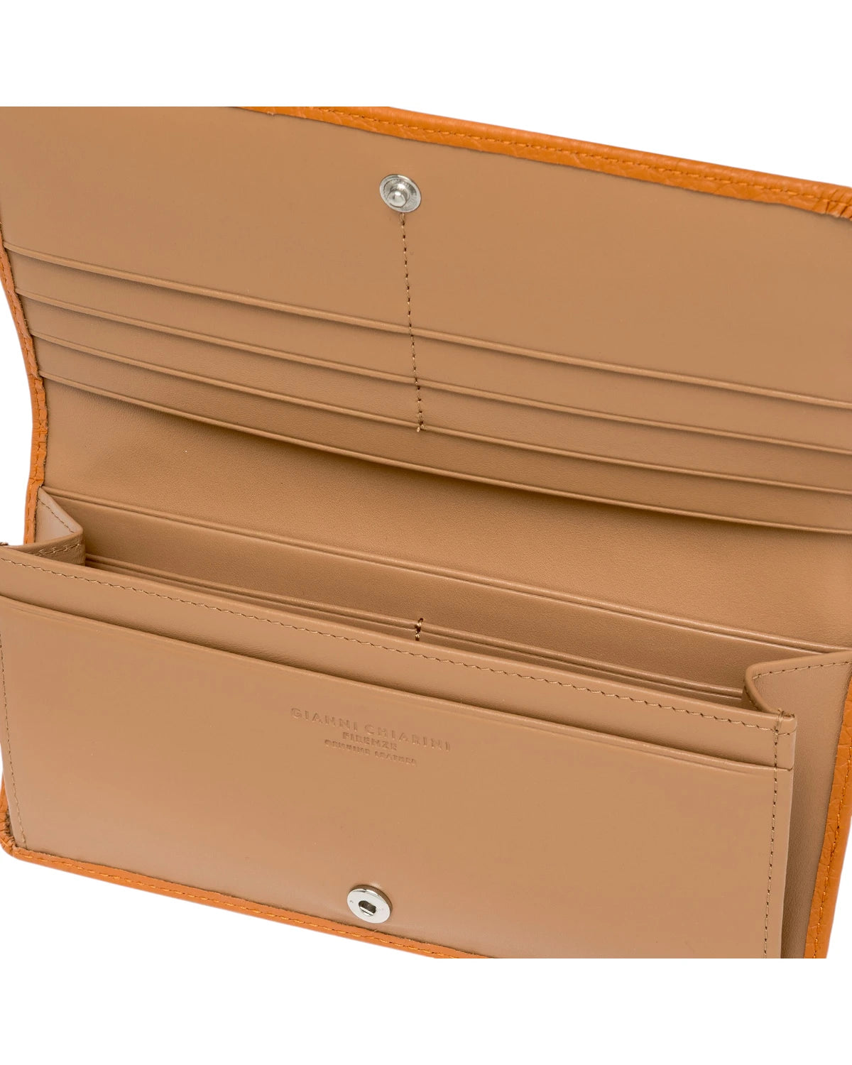 Gianni Chiarini Bubble Leather Wallet with Button