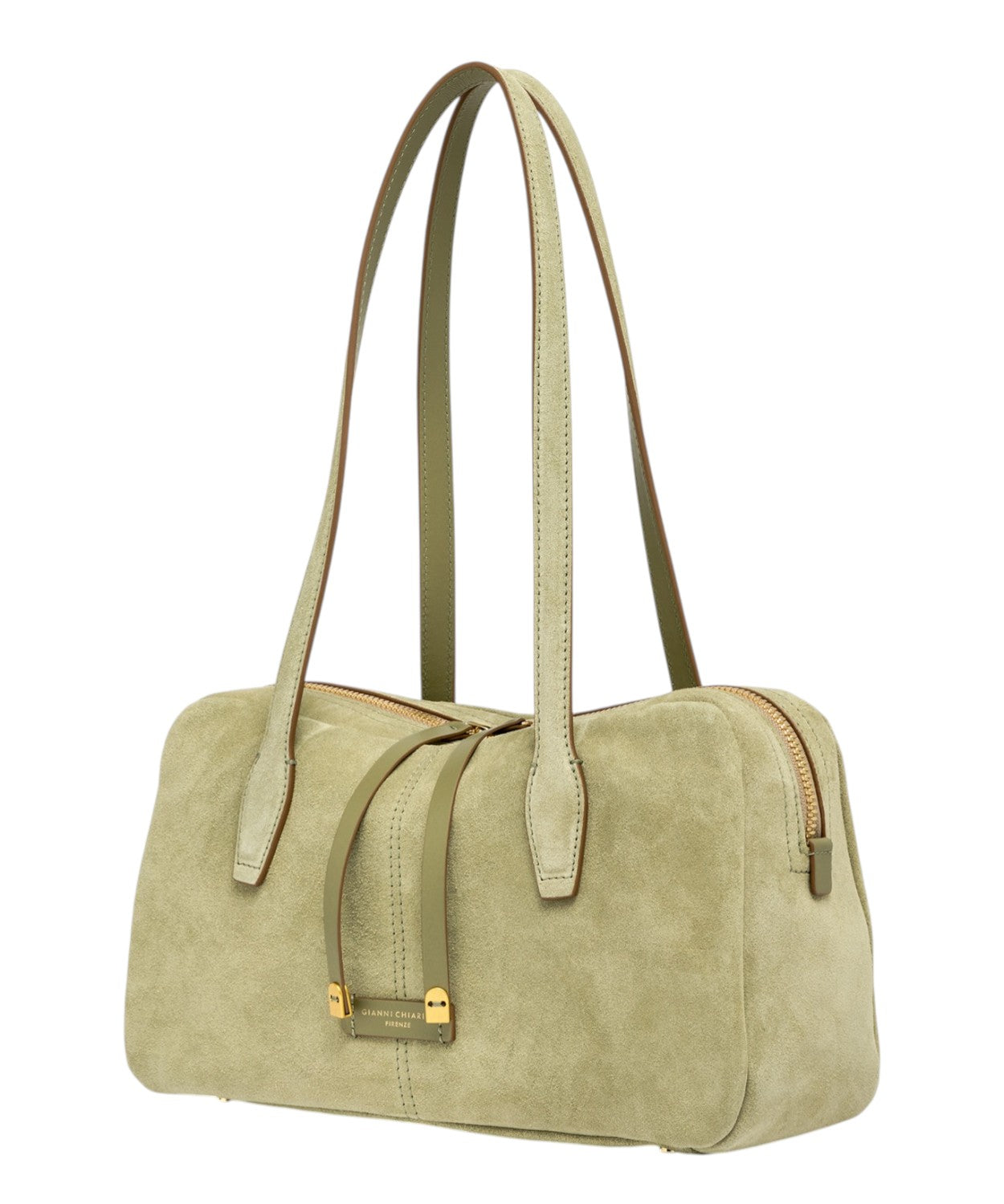 Gianni Chiarini Aryna: Borse a spalla in pelle scamosciata