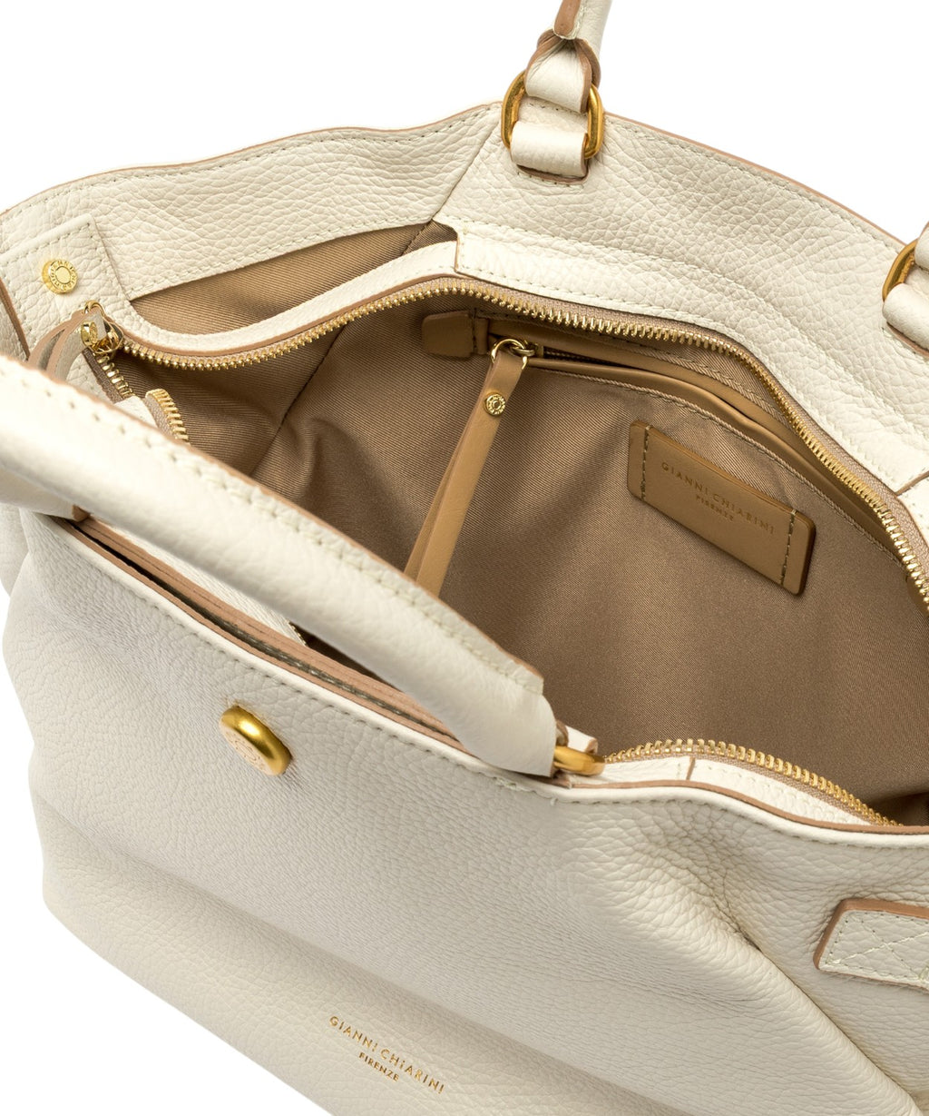 Claudette hammered leather bag