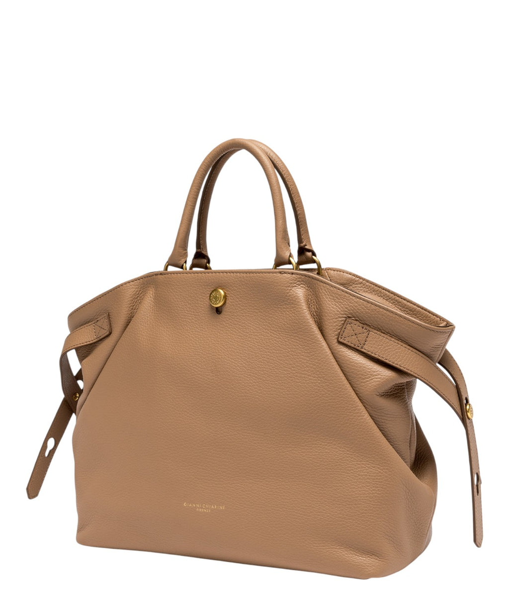 Claudette Hammered Leather Bag