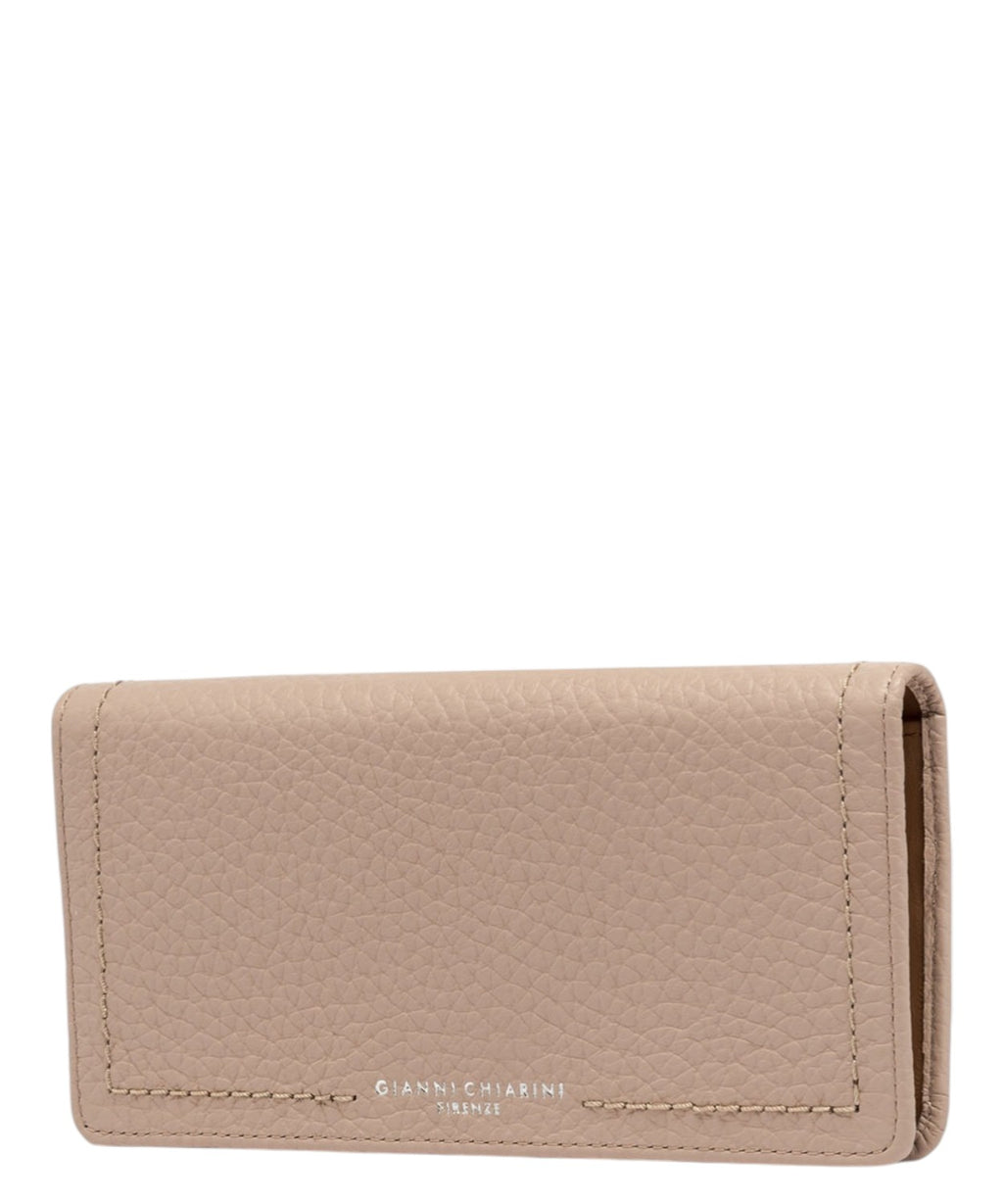 Gianni Chiarini Bubble Leather Wallet with Button
