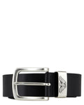 Cintura Uomo in Pelle con Fibbia Logata-Emporio Armani-Cinture-Vittorio Citro Boutique