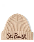 Cappello in maglia in misto cashmere con Logo-Mc2 Saint Barth-Cappelli-Vittorio Citro Boutique