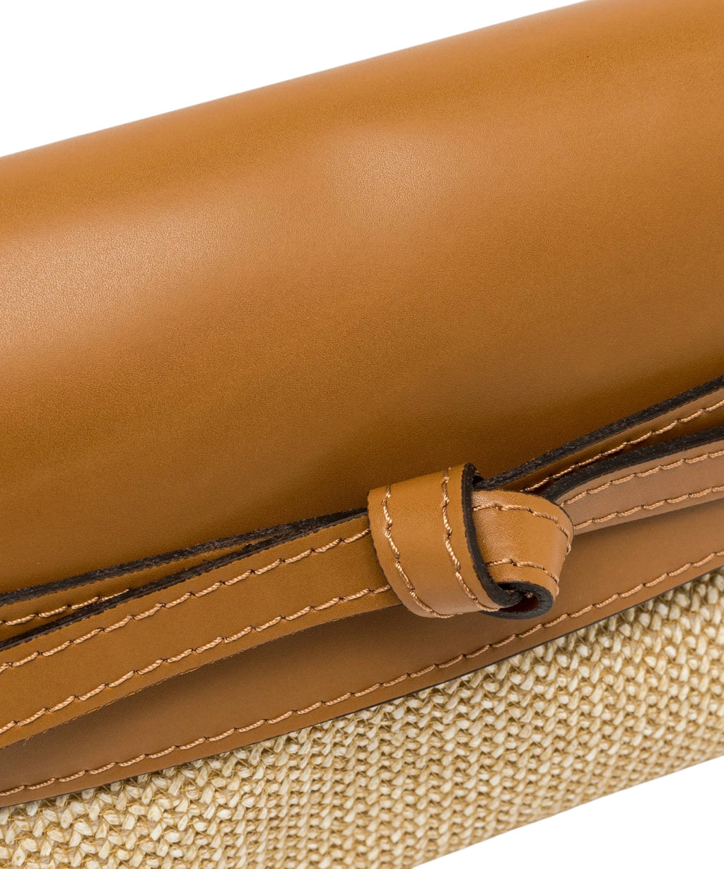 Gianni Chiarini Belty Straw Clutch
