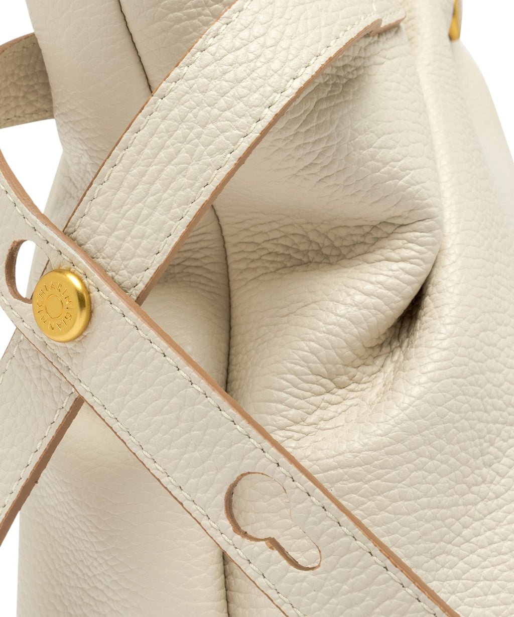 Claudette hammered leather bag