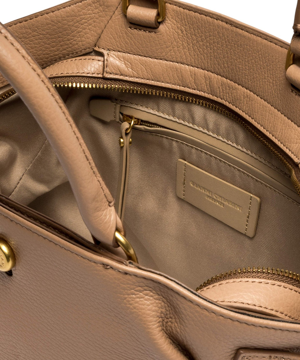 Claudette Hammered Leather Bag