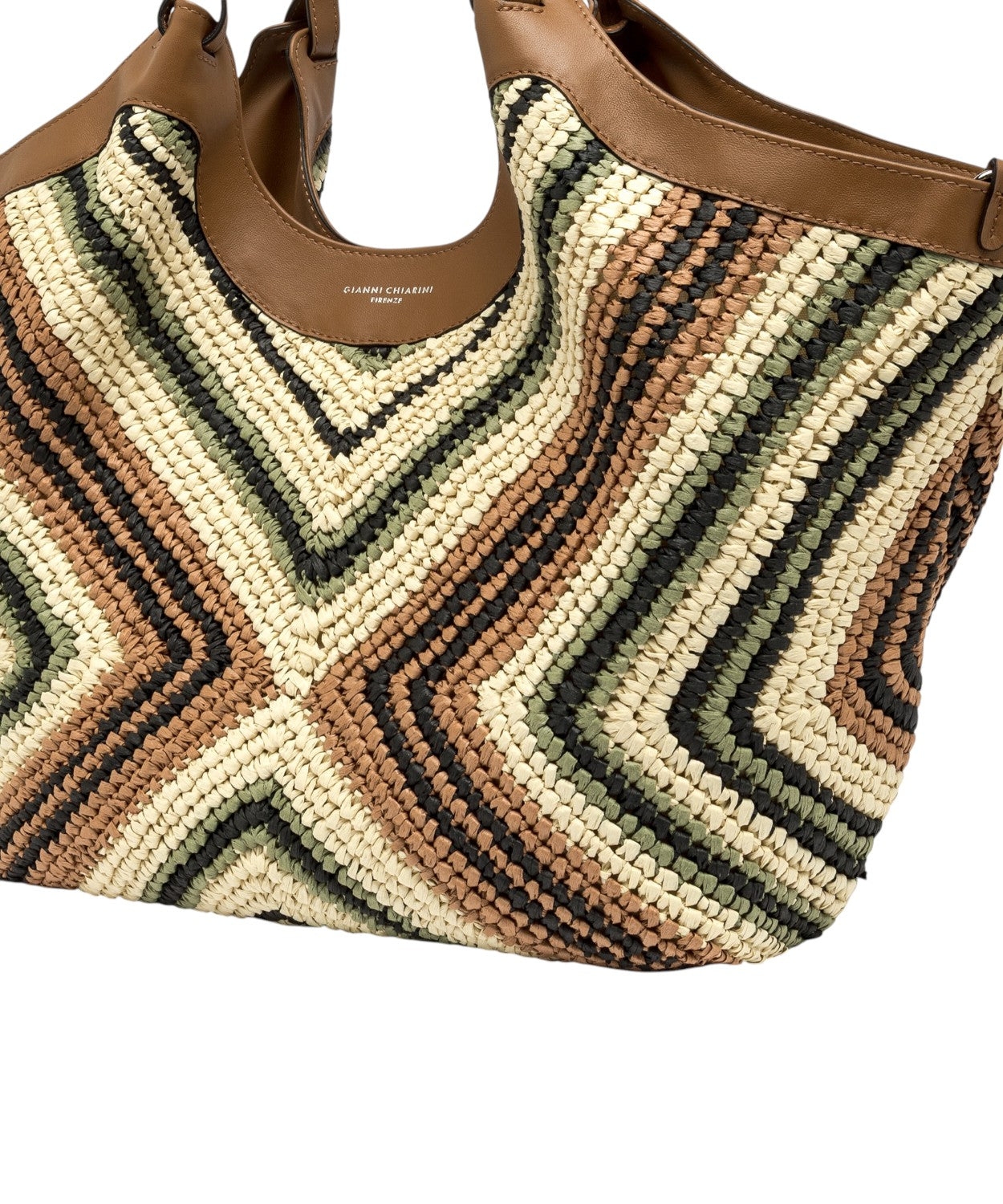 Borsa DUA Gianni Chiarini in Paglia Intrecciata