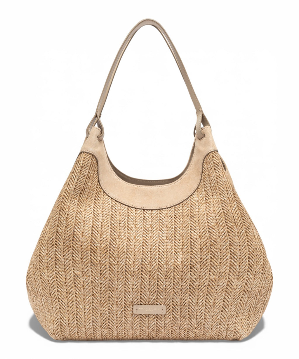 Gianni Chiarini DUA woven straw bag