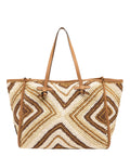 Gianni Chiarini Marcella Borsa Shopping in Paglia Intrecciata