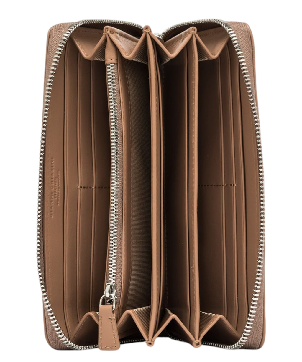 Gianni Chiarini large zip-around wallet