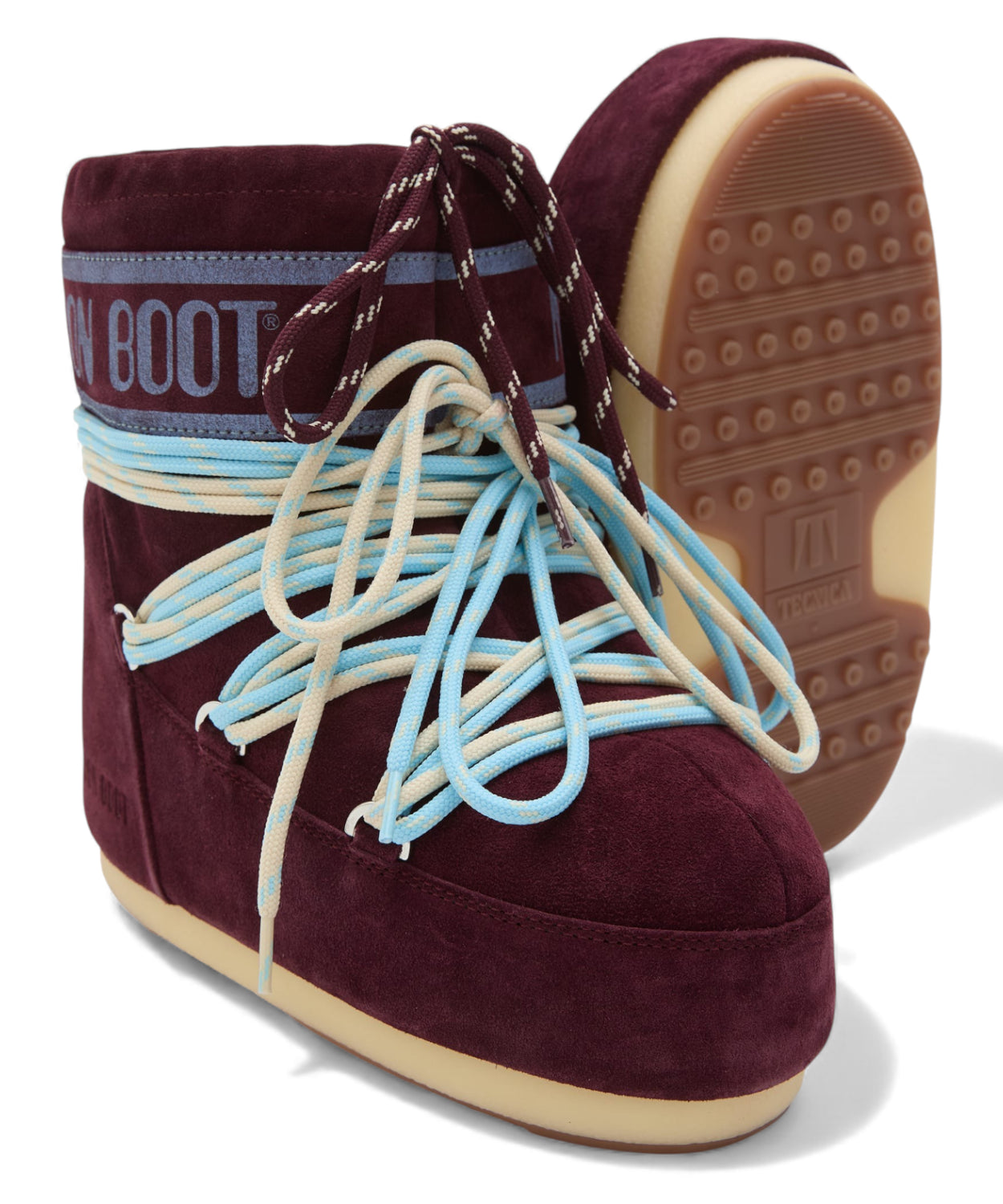 Stivale Moon Boot Icon Low in Pelle Scamosciata