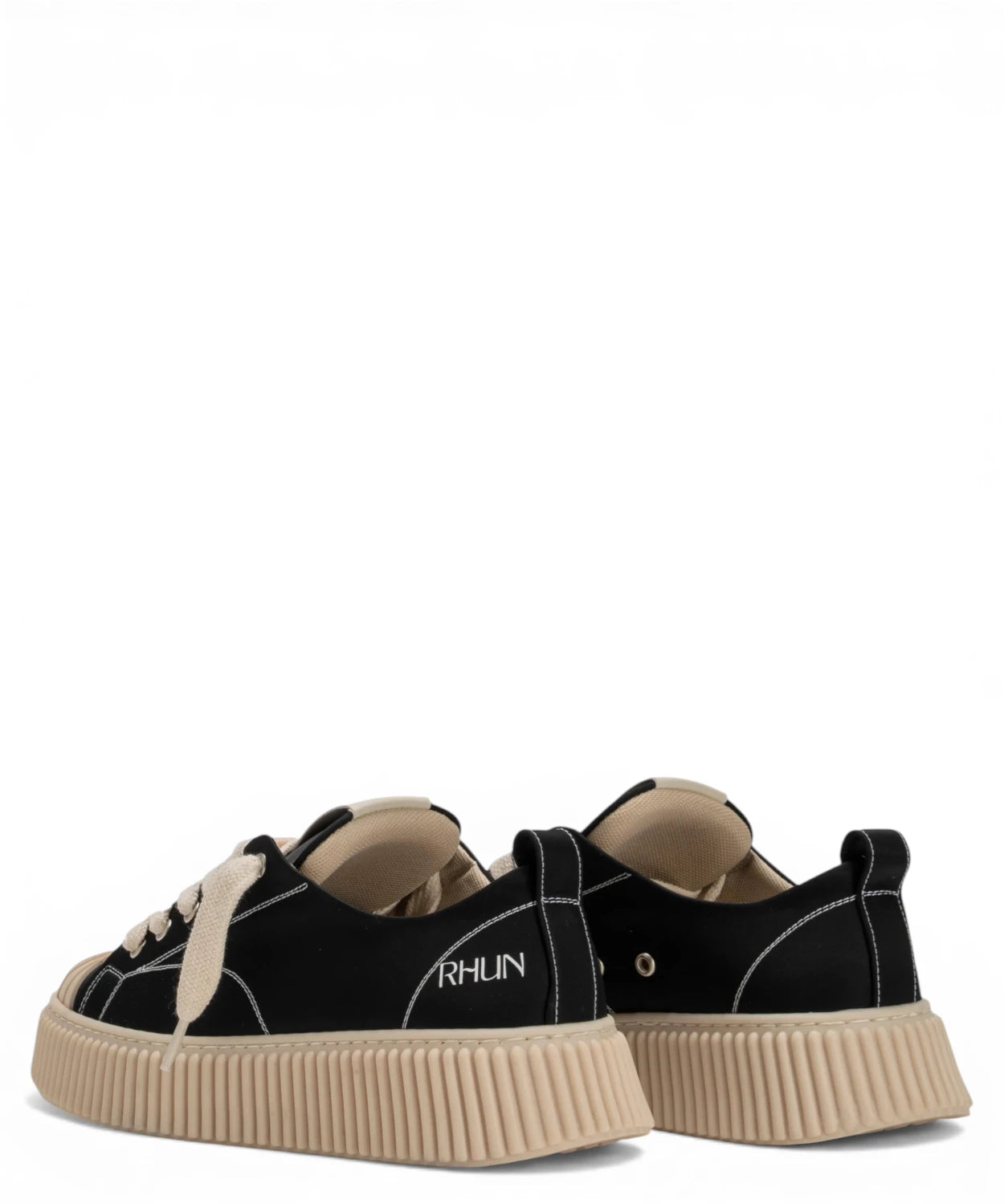 RHUN Sneakers 2025 Treble Black Nylon