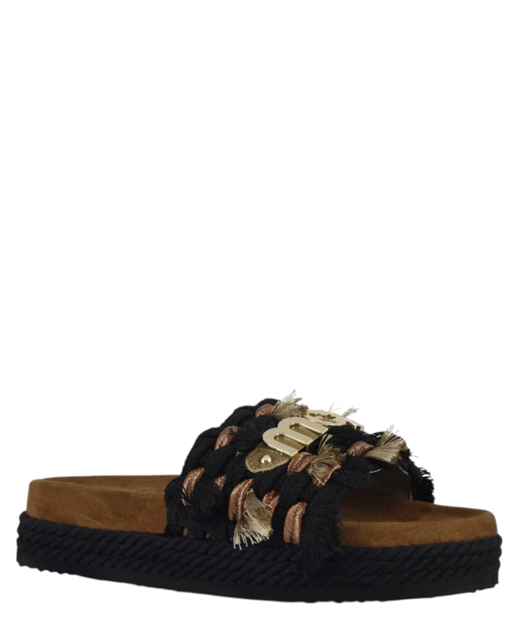 Mou fringed summer sandals