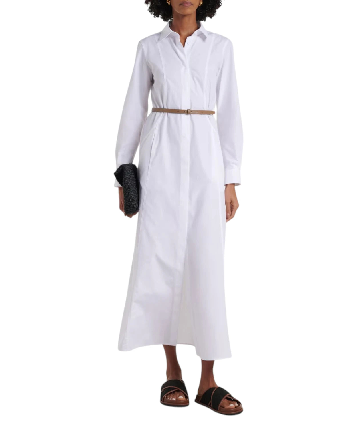 Sandali Donna Max Mara Peonie con Ricamo e Fasce Incrociate