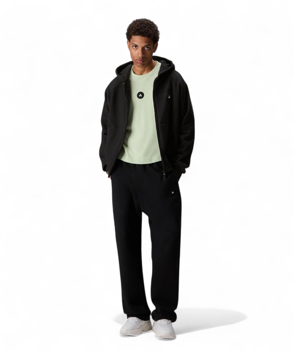 Peuterey Plurals x Tony Effe Felpa Patek in Cotone con Zip