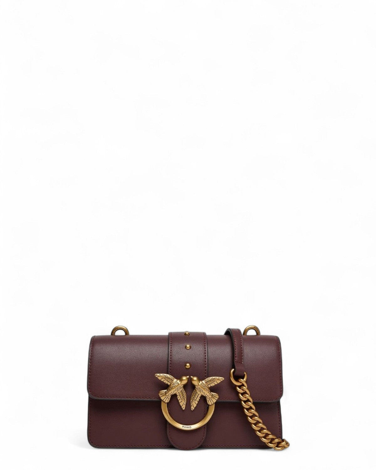 Love Bag One Piccola in Pelle con Tracolla Regolabile-Pinko-Borse a spalla-Vittorio Citro Boutique