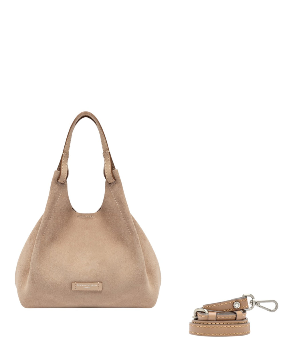 Gianni Chiarini DUA Mini Suede Leather Bag