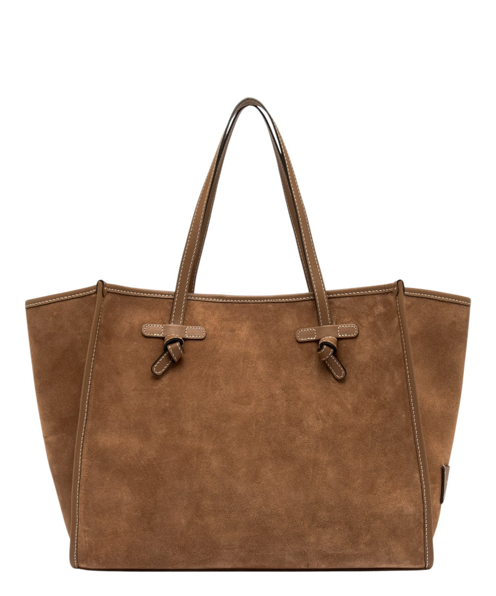 Marcella Big Suede Shopping Bag