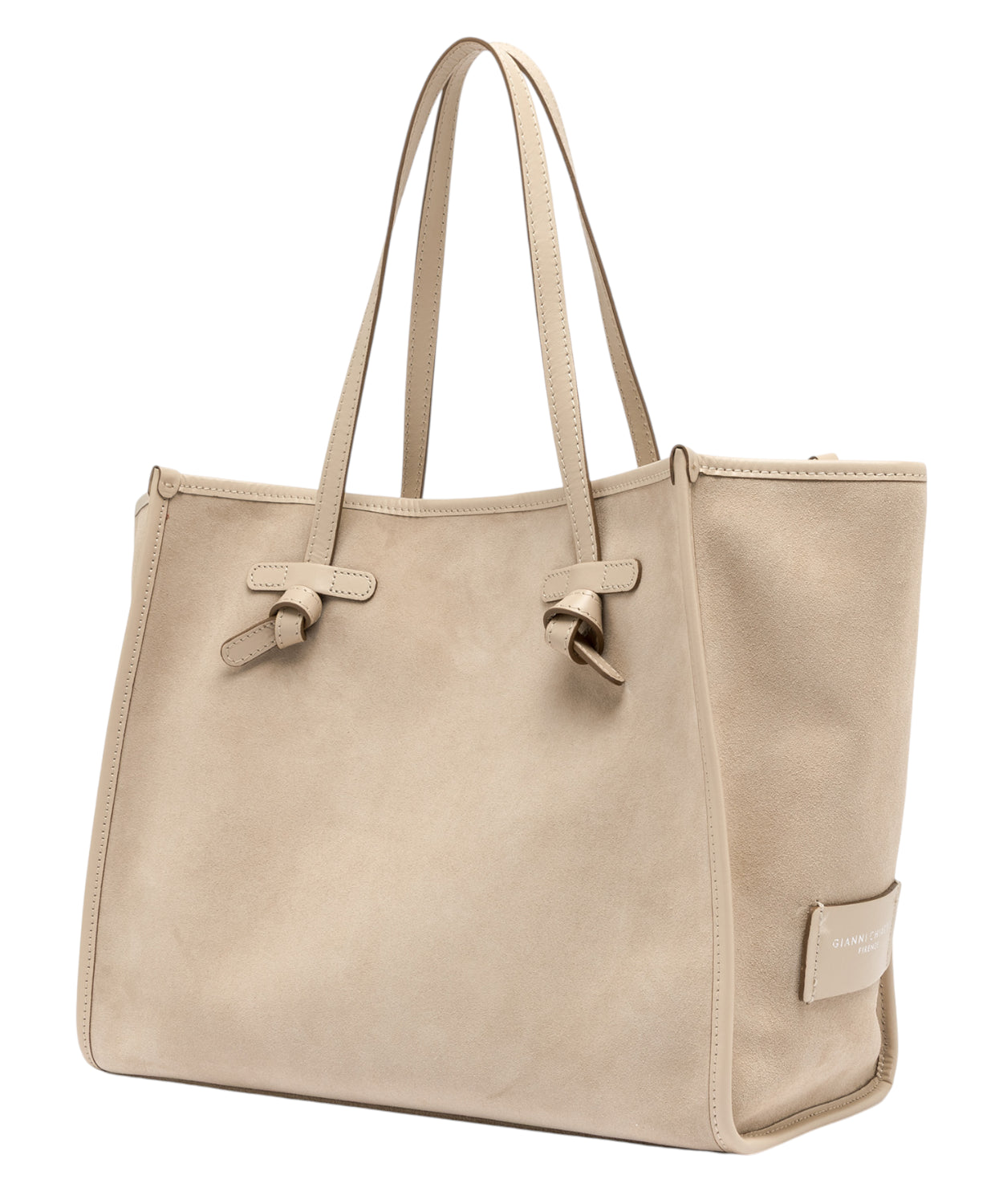 Borsa Shopping Marcella in Pelle Scamosciata