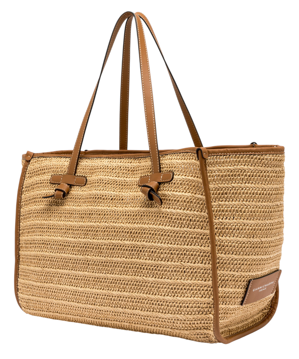 Gianni Chiarini Marcella Bag in Rafia