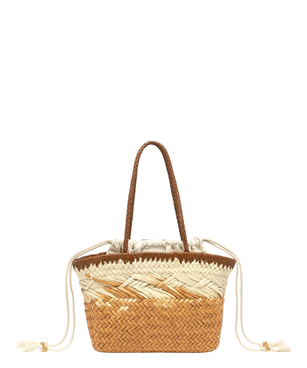 Borsa Estiva Paloma in natuurlijke stro Gianni Chiarini