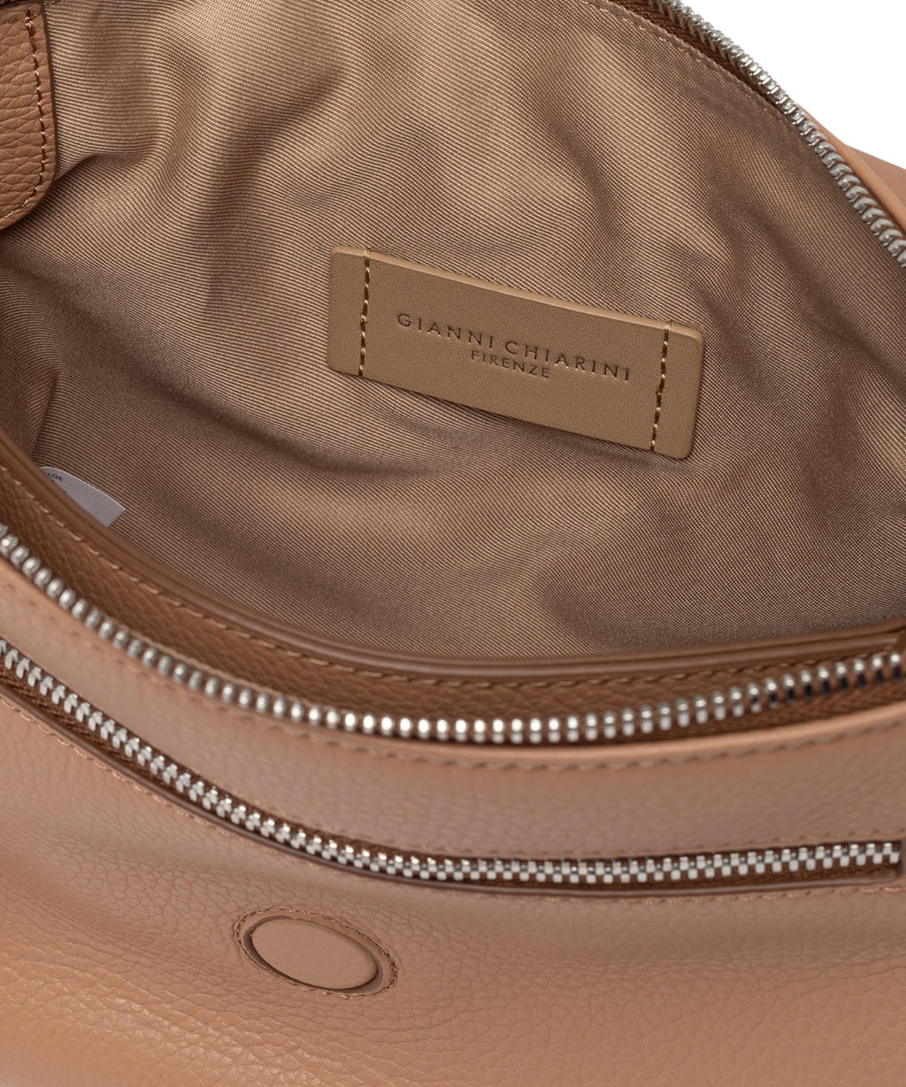 Three Gianni Chiarini bag in hammered leather