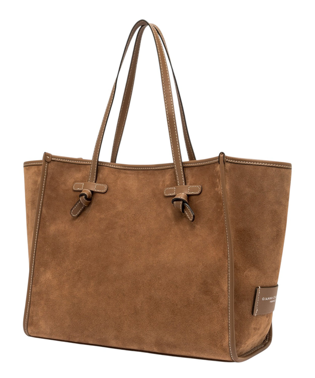 Marcella Big Suede Shopping Bag