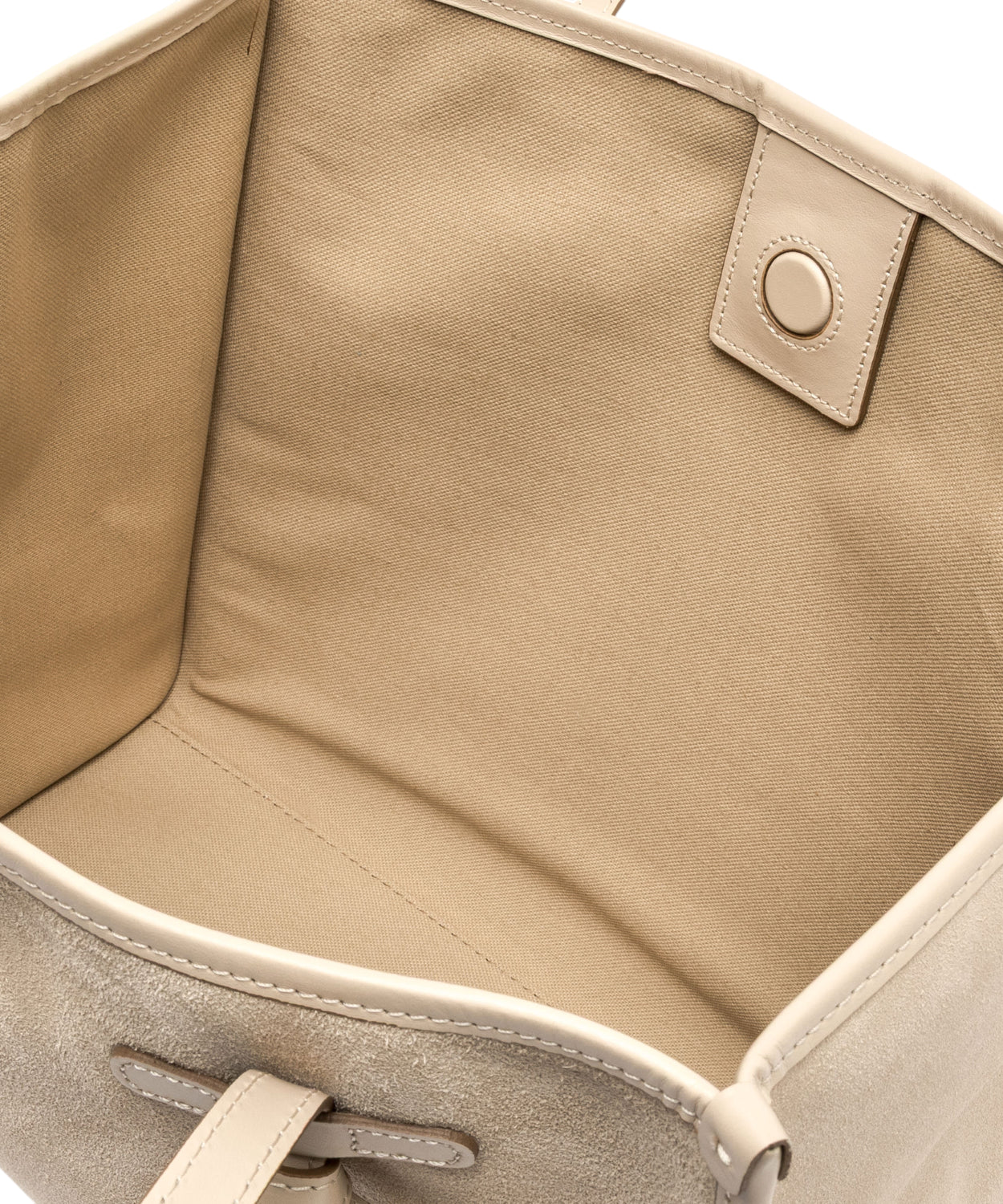 Borsa Shopping Marcella in Pelle Scamosciata