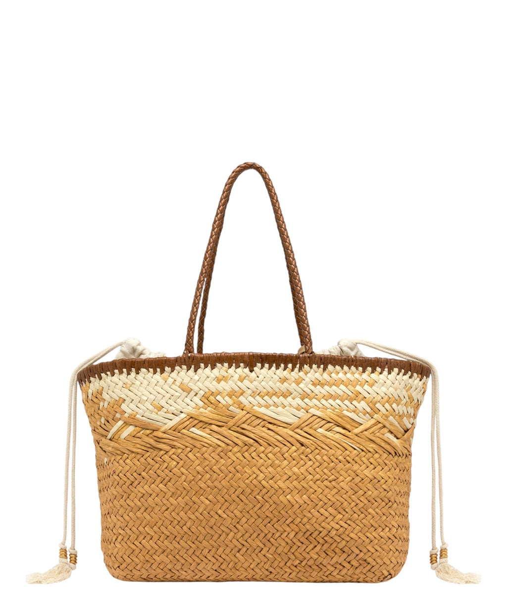 Gianni Chiarini Paloma Woven Straw Bag