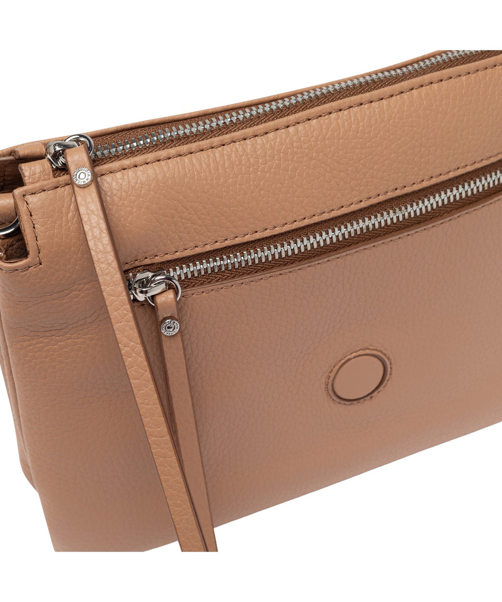 Three Gianni Chiarini bag in hammered leather