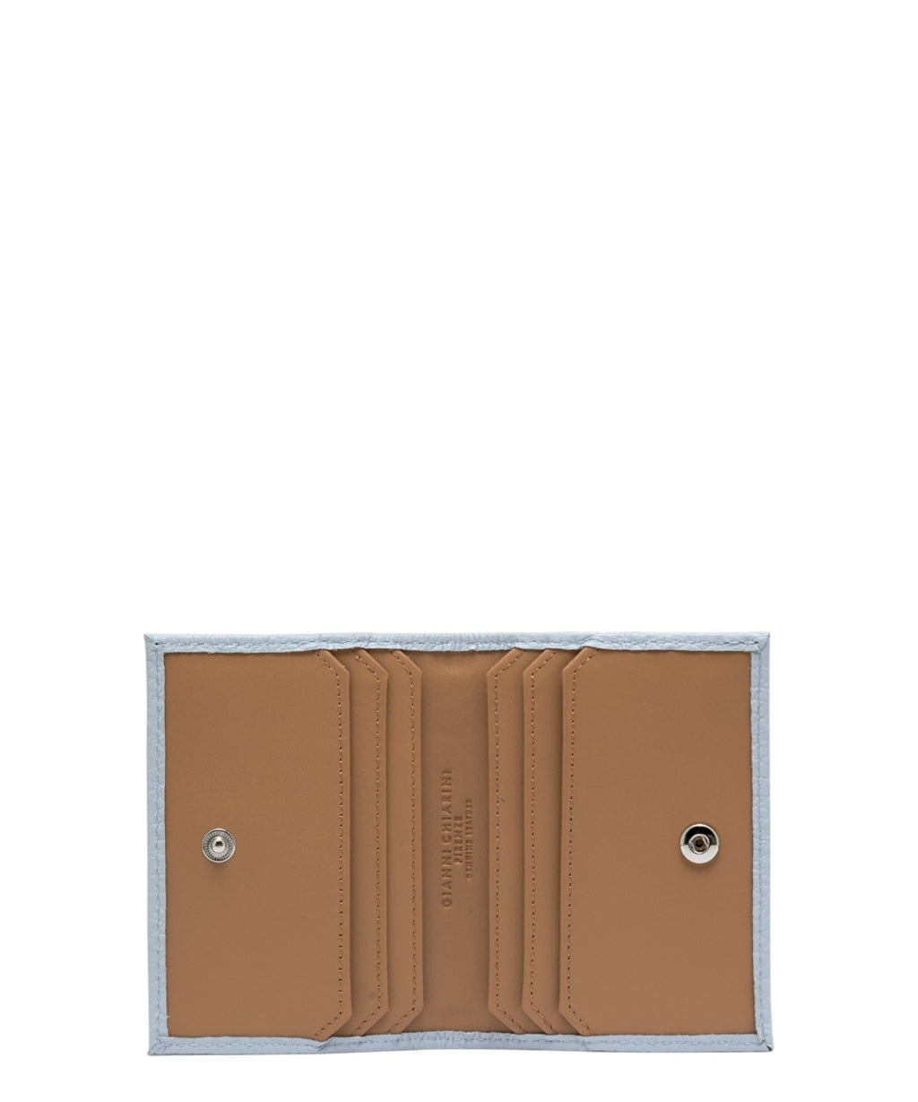 Gianni Chiarini grainy leather small wallet