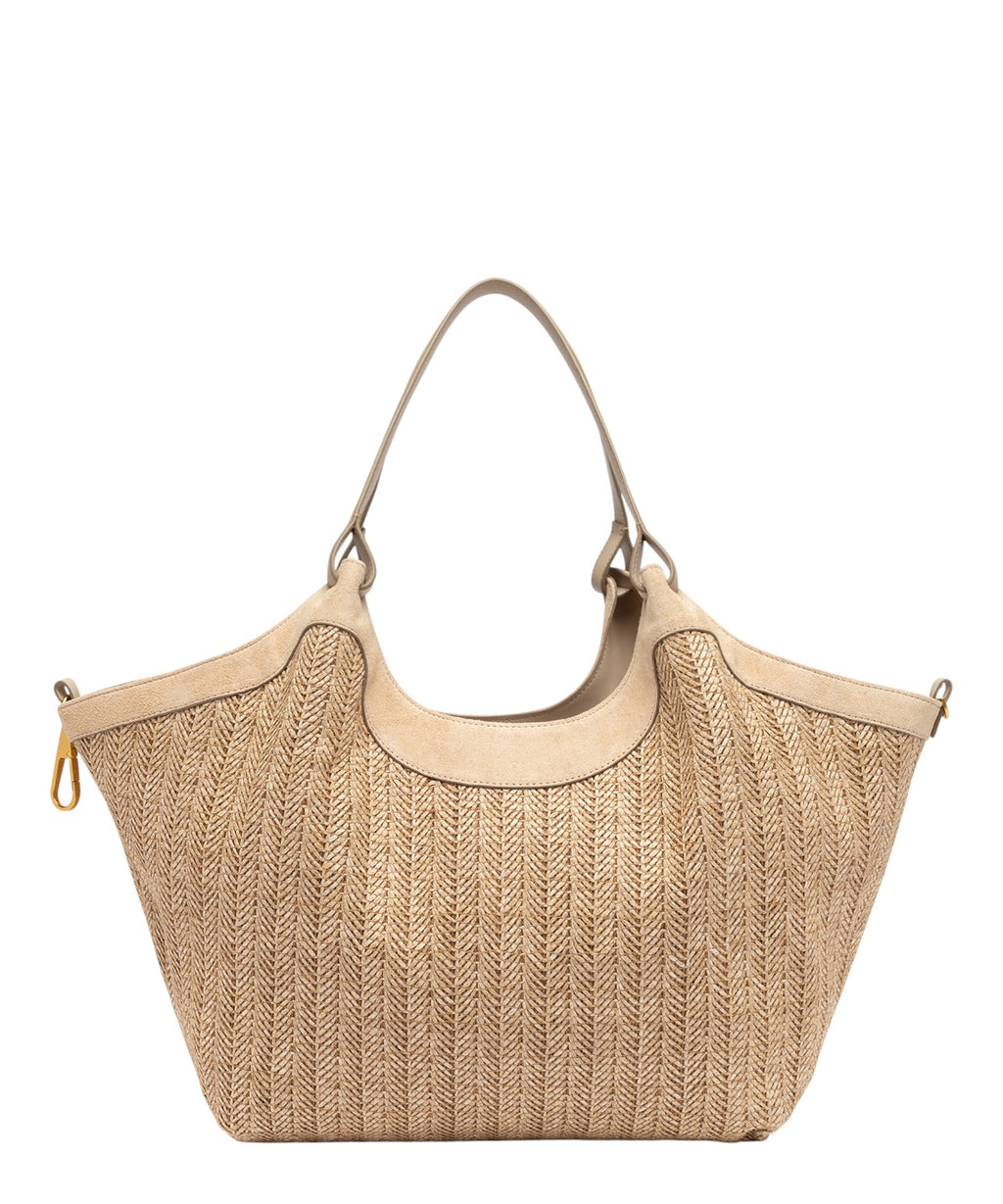 Gianni Chiarini DUA woven straw bag