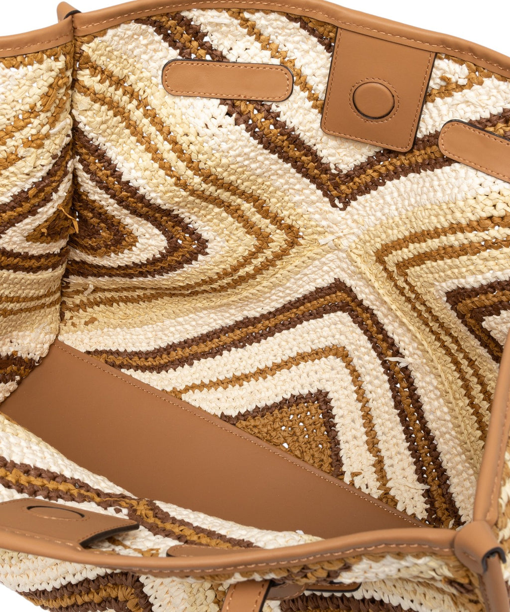 Gianni Chiarini Marcella Woven Straw Shopping Bag