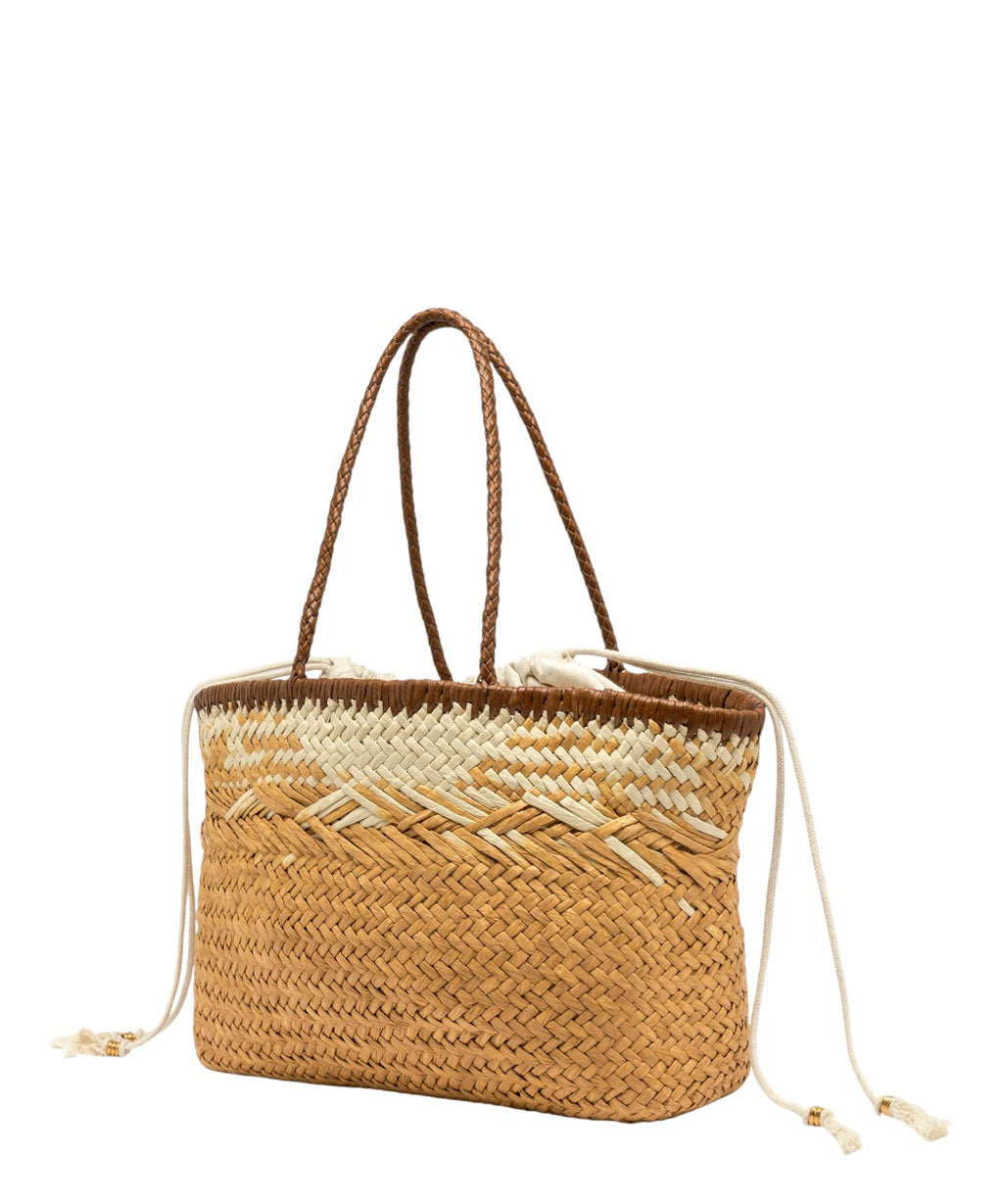 Gianni Chiarini Paloma Woven Straw Bag