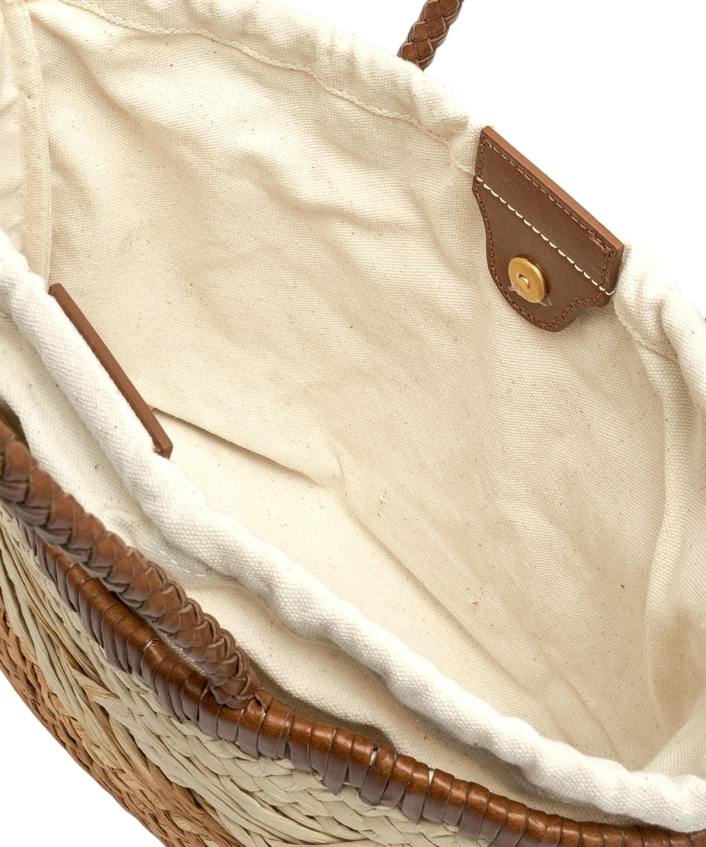 Borsa Estiva Paloma in natuurlijke stro Gianni Chiarini