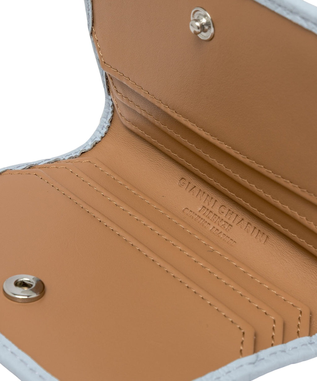 Gianni Chiarini grainy leather small wallet