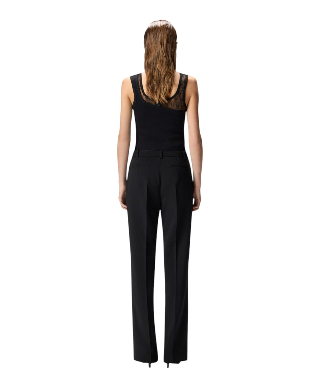 Pinko Eucalipto broek met plooi