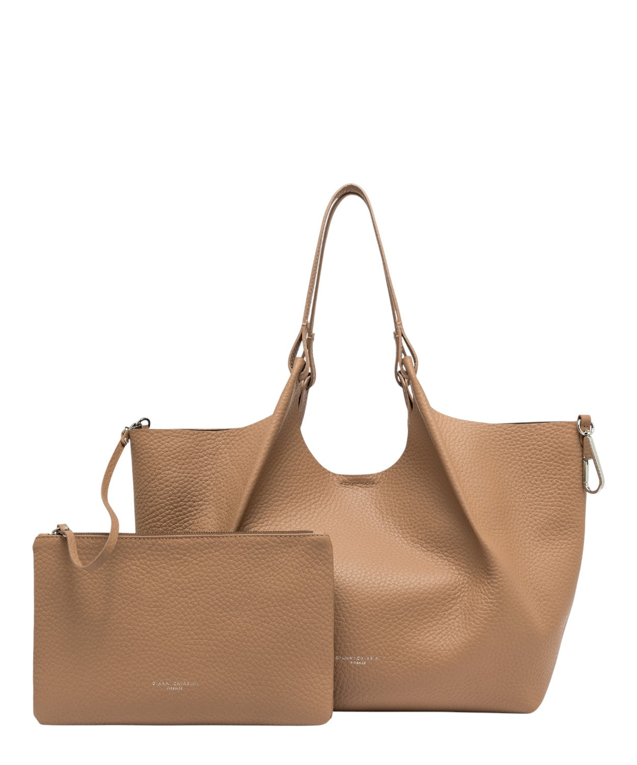 Borsa DUA pelle double maxi grain