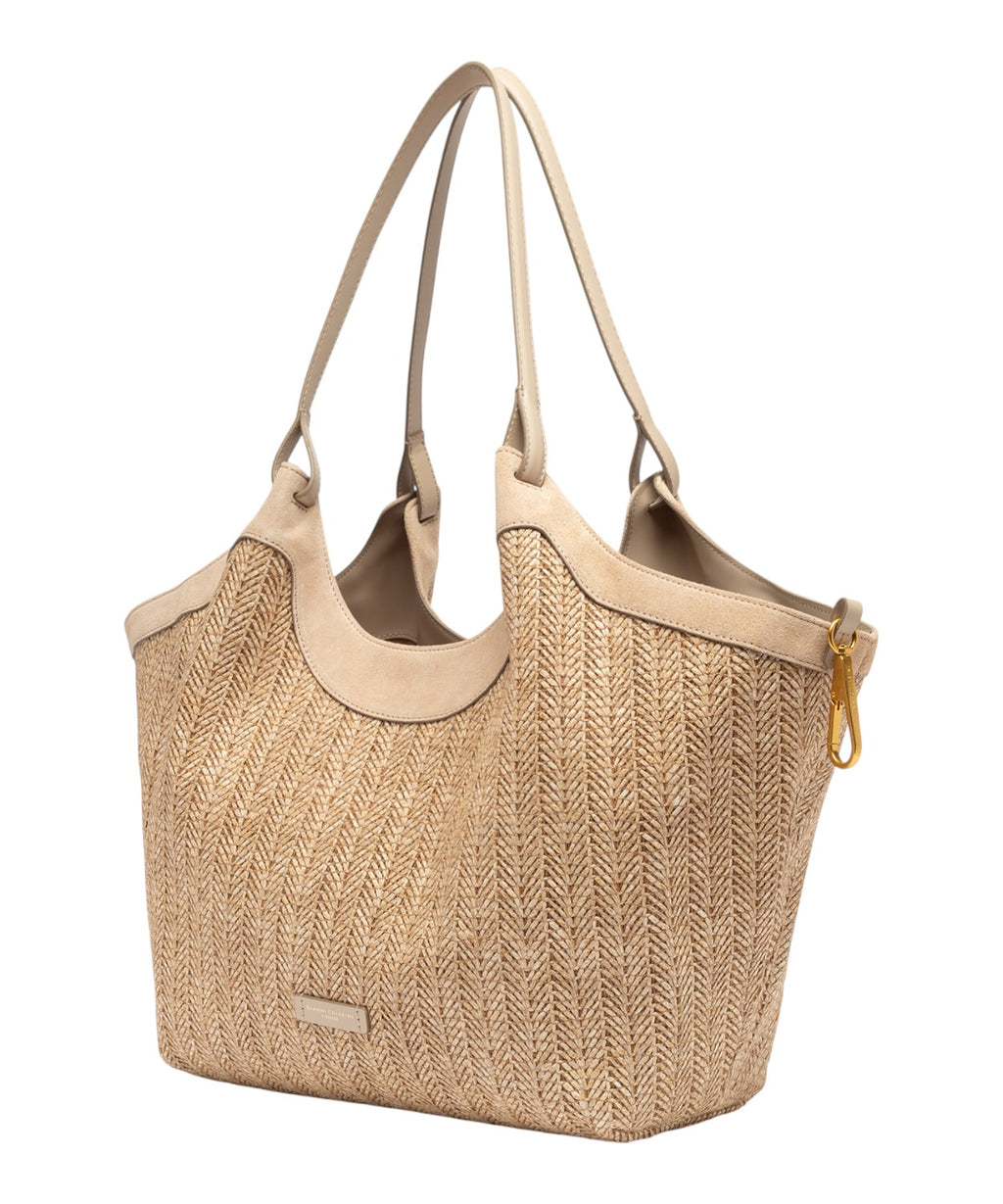 Gianni Chiarini DUA woven straw bag