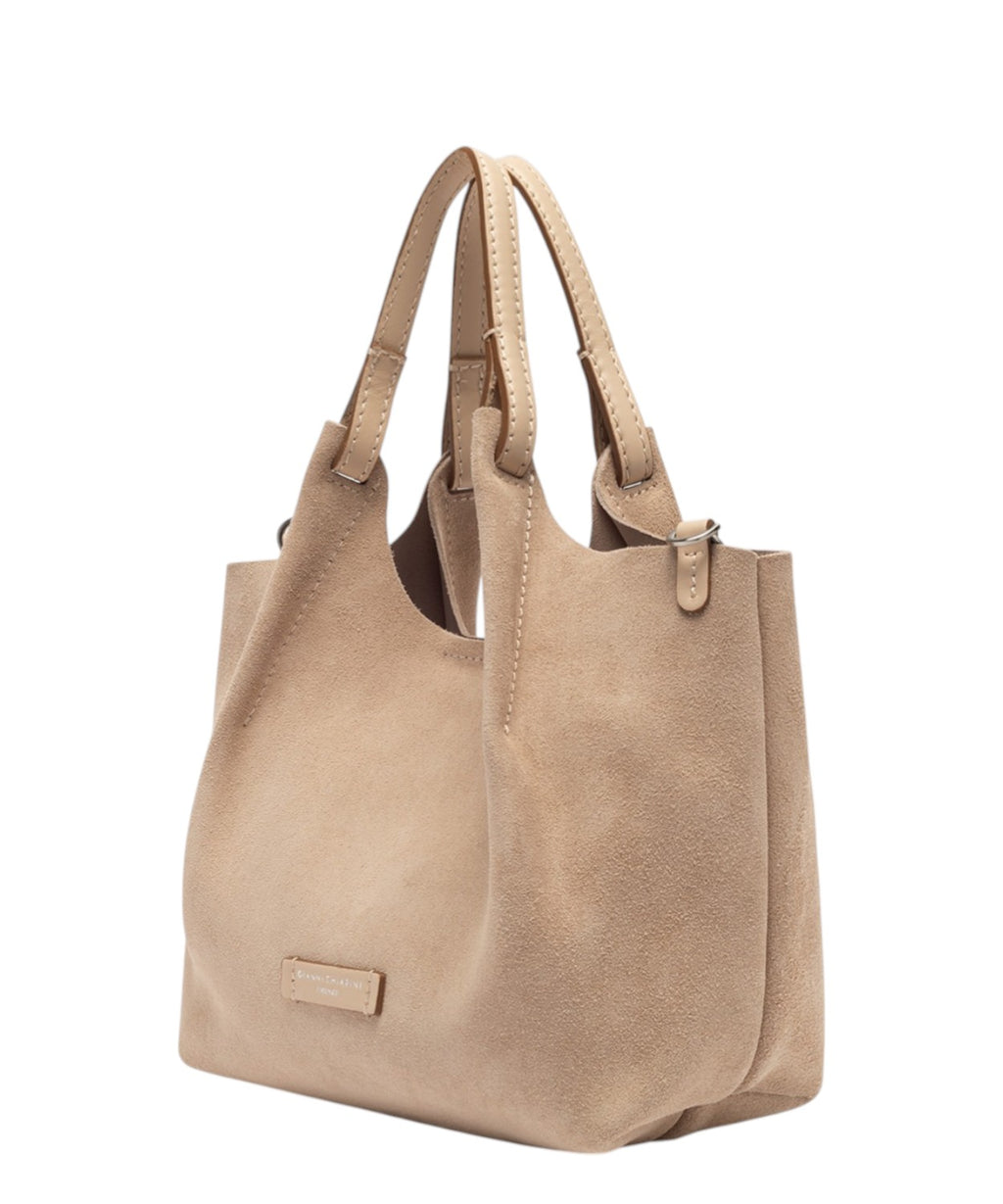 Gianni Chiarini DUA Mini Suede Leather Bag