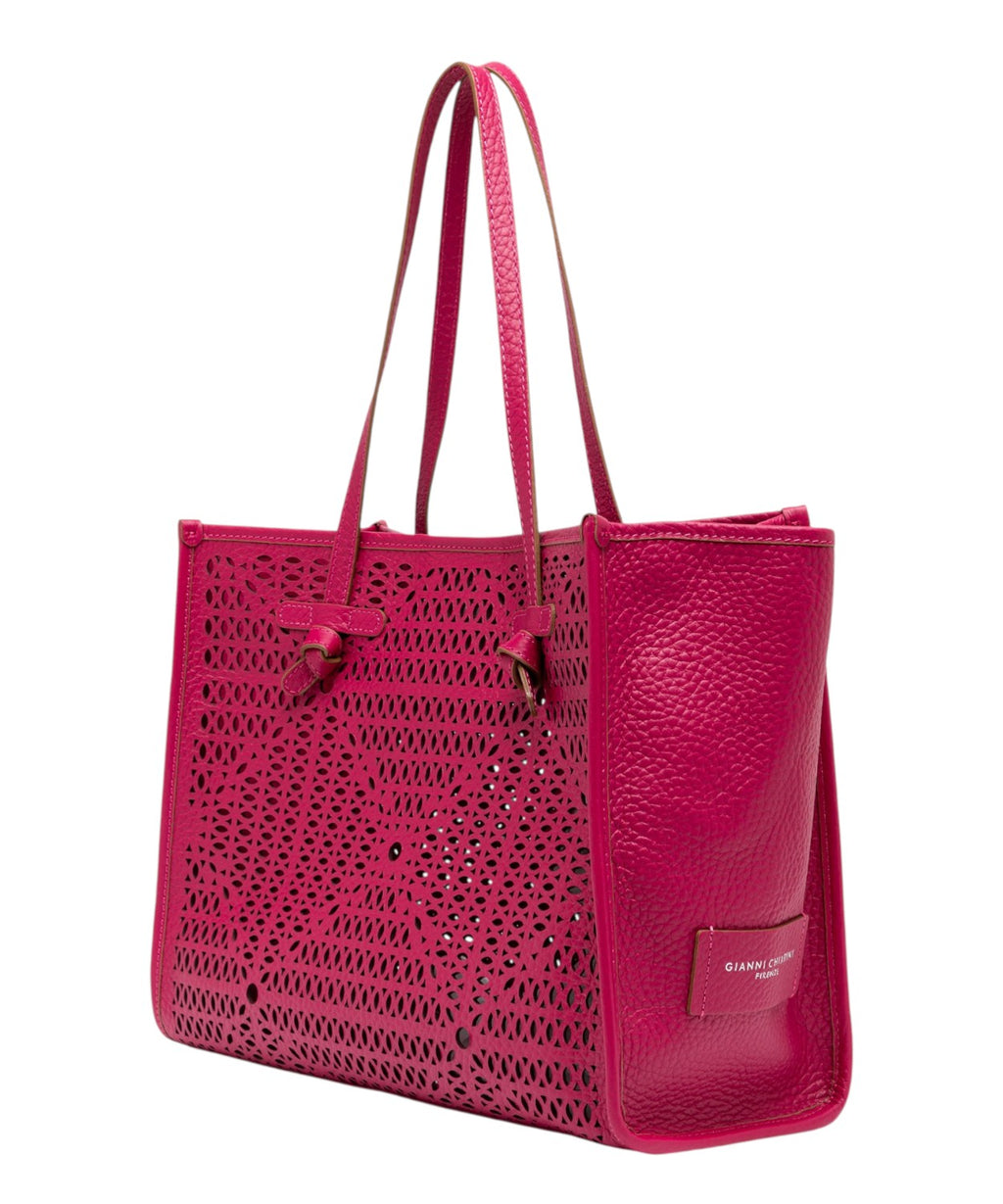 Gianni Chiarini Marcella Bag with Perforated Details