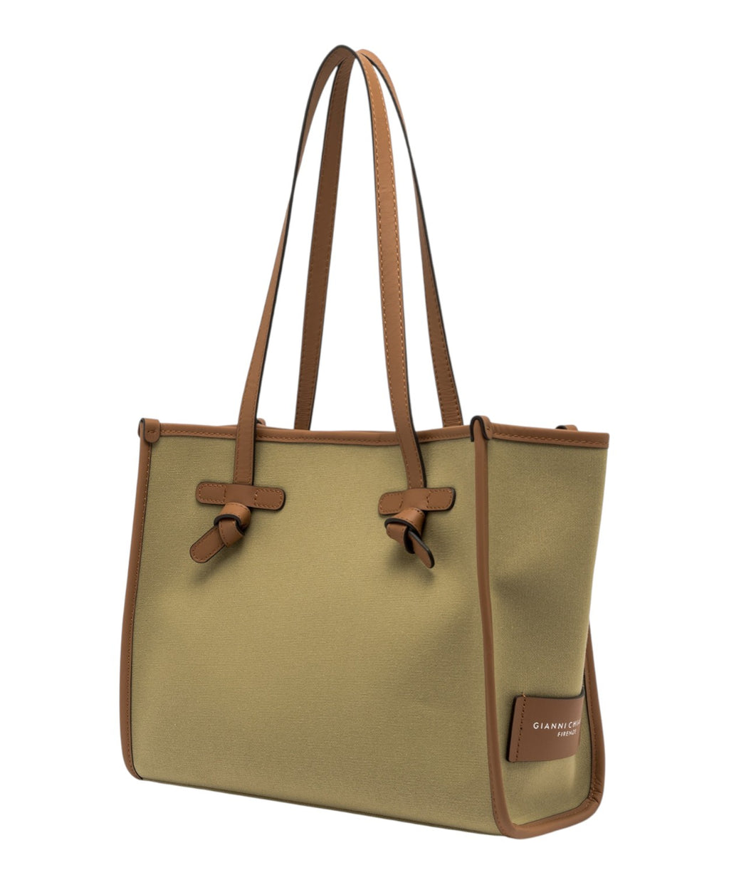 Gianni Chiarini Marcella Canvas Shoulder Bags