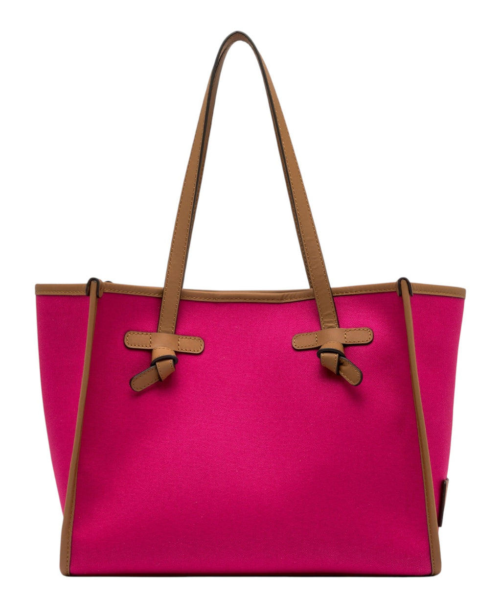 Gianni Chiarini Marcella Medium Canvas Shoulder Bags