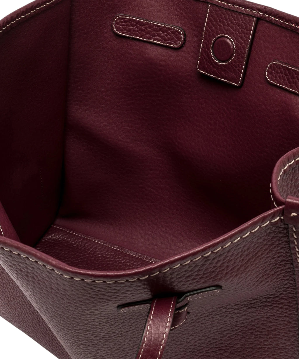 Shopping bag Marcella double grana maxi-Gianni Chiarini-Borse a spalla-Vittorio Citro Boutique