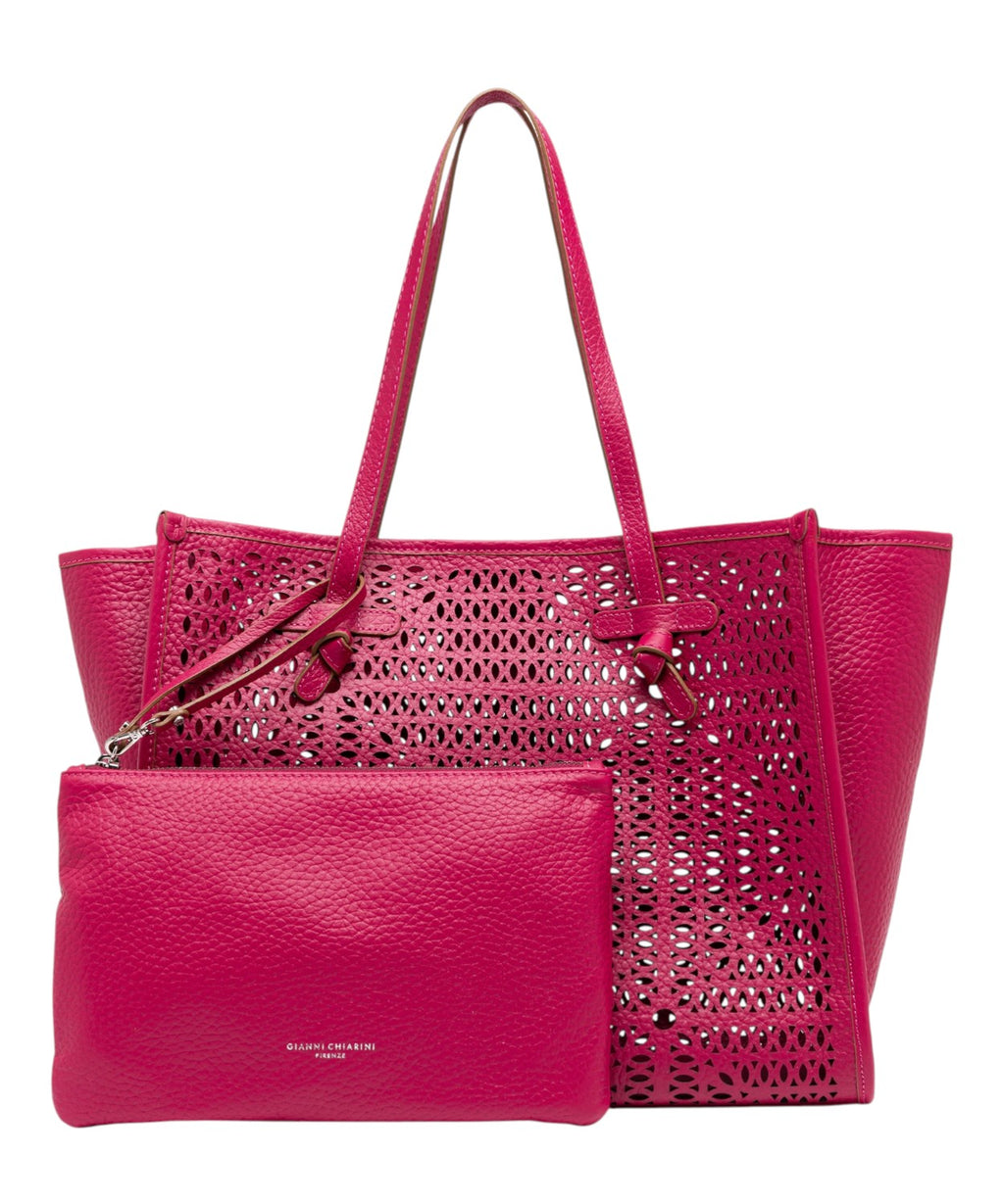 Gianni Chiarini Marcella Bag with Perforated Details