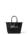 Mini borsa in raso con strass e manici-Mc2 Saint Barth-Borse a mano-Vittorio Citro Boutique