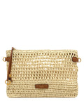 Gianni Chiarini Nefeli Pouch in Crochet Straw