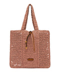 Gianni Chiarini Nefeli Crochet Straw Shopper