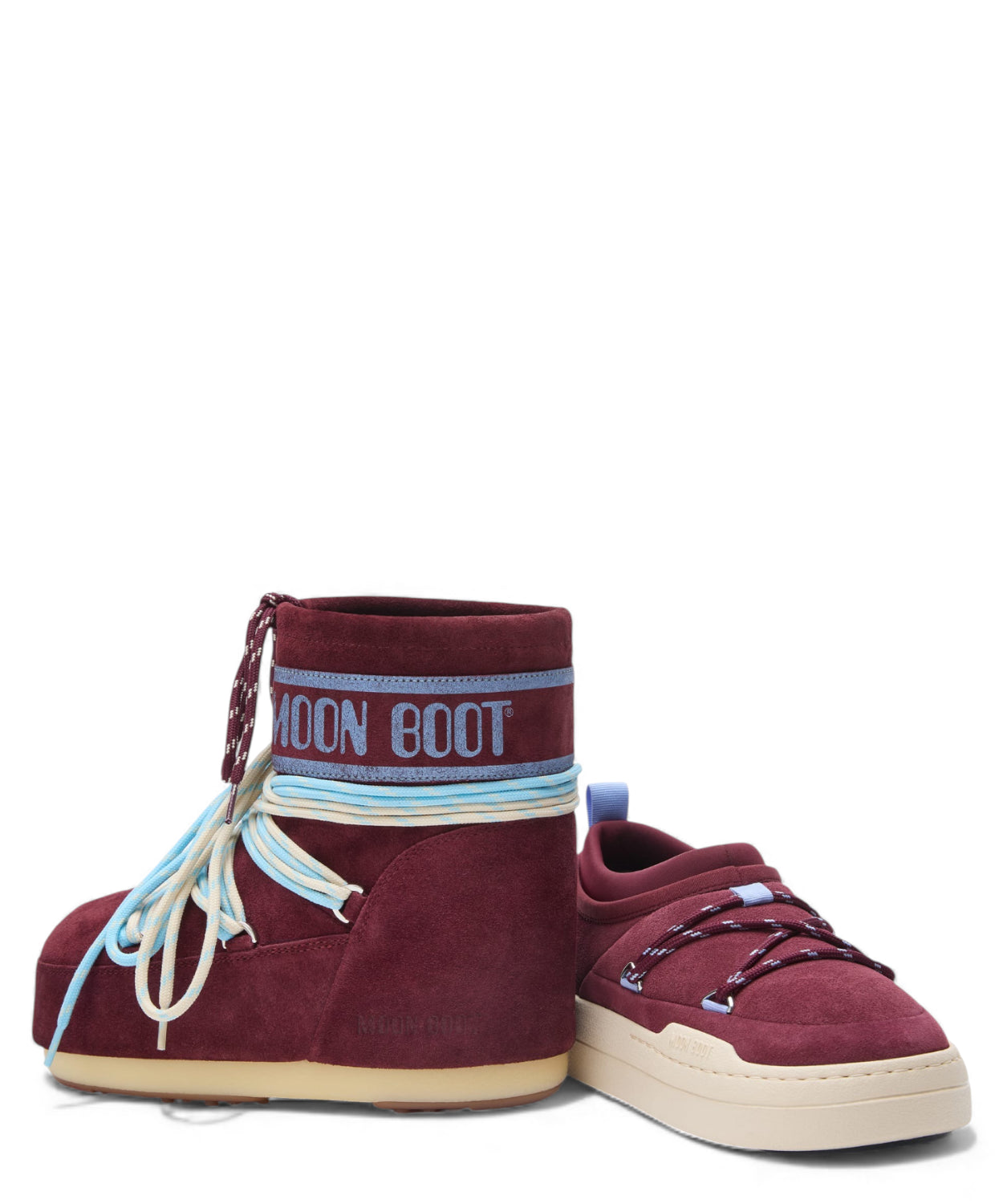 Stivale Moon Boot Icon Low in Pelle Scamosciata